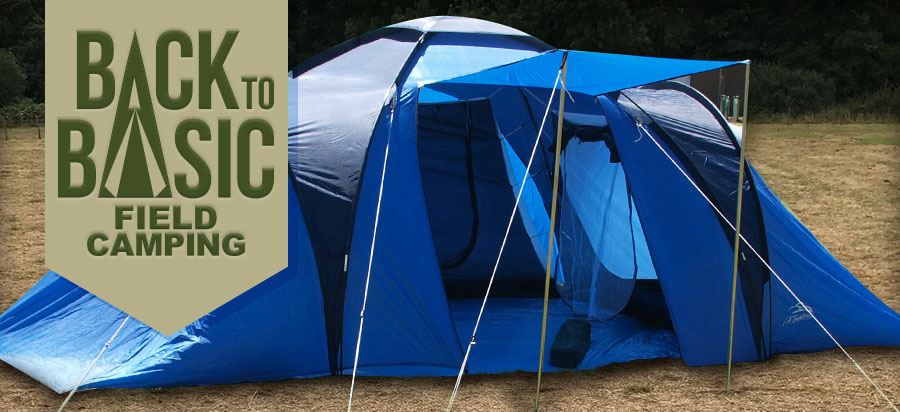 'Back to Basic' field camping 